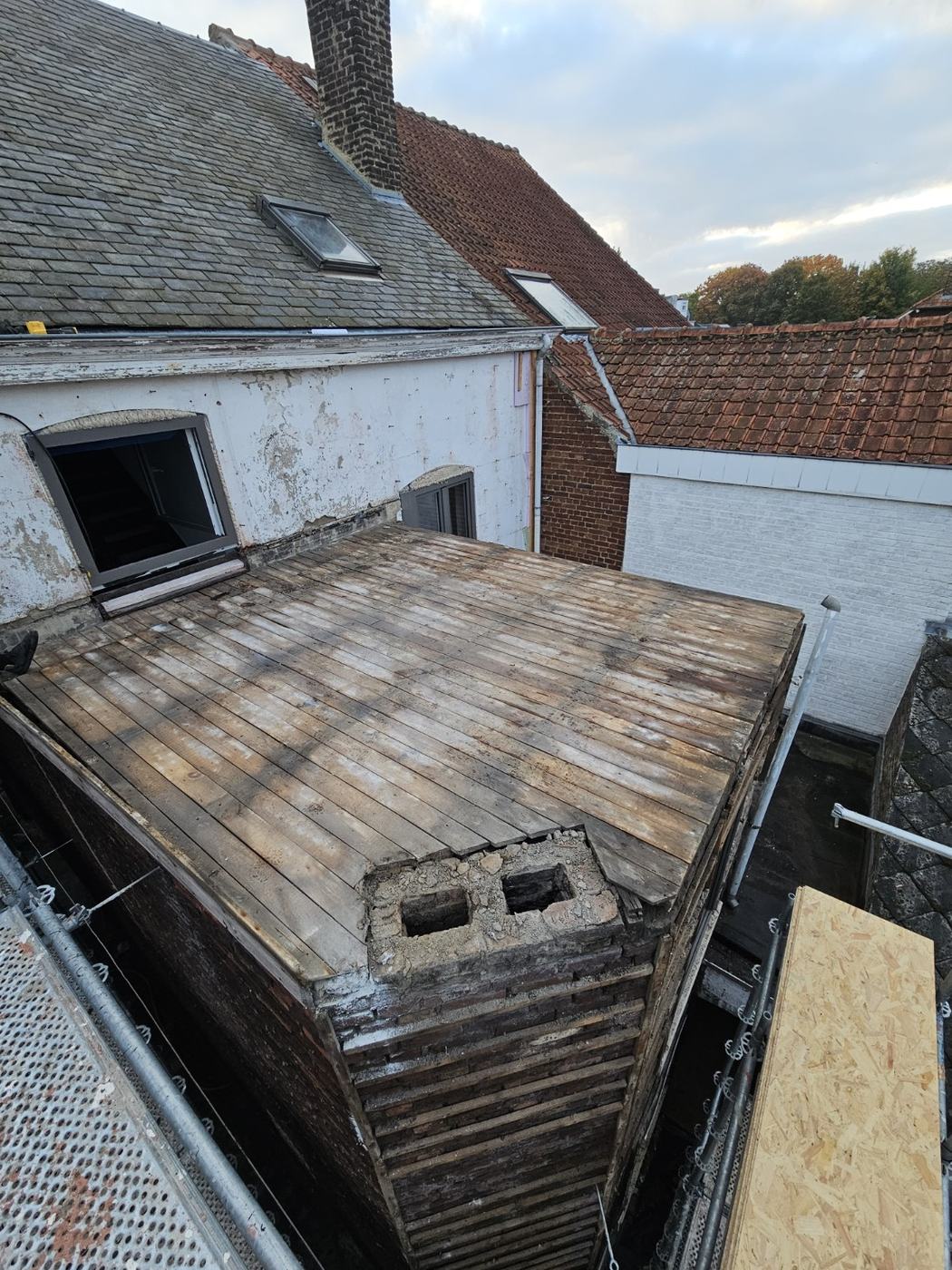 Reconstruction EPDM avec rehausse d’acrotères à Gembloux - photo 1