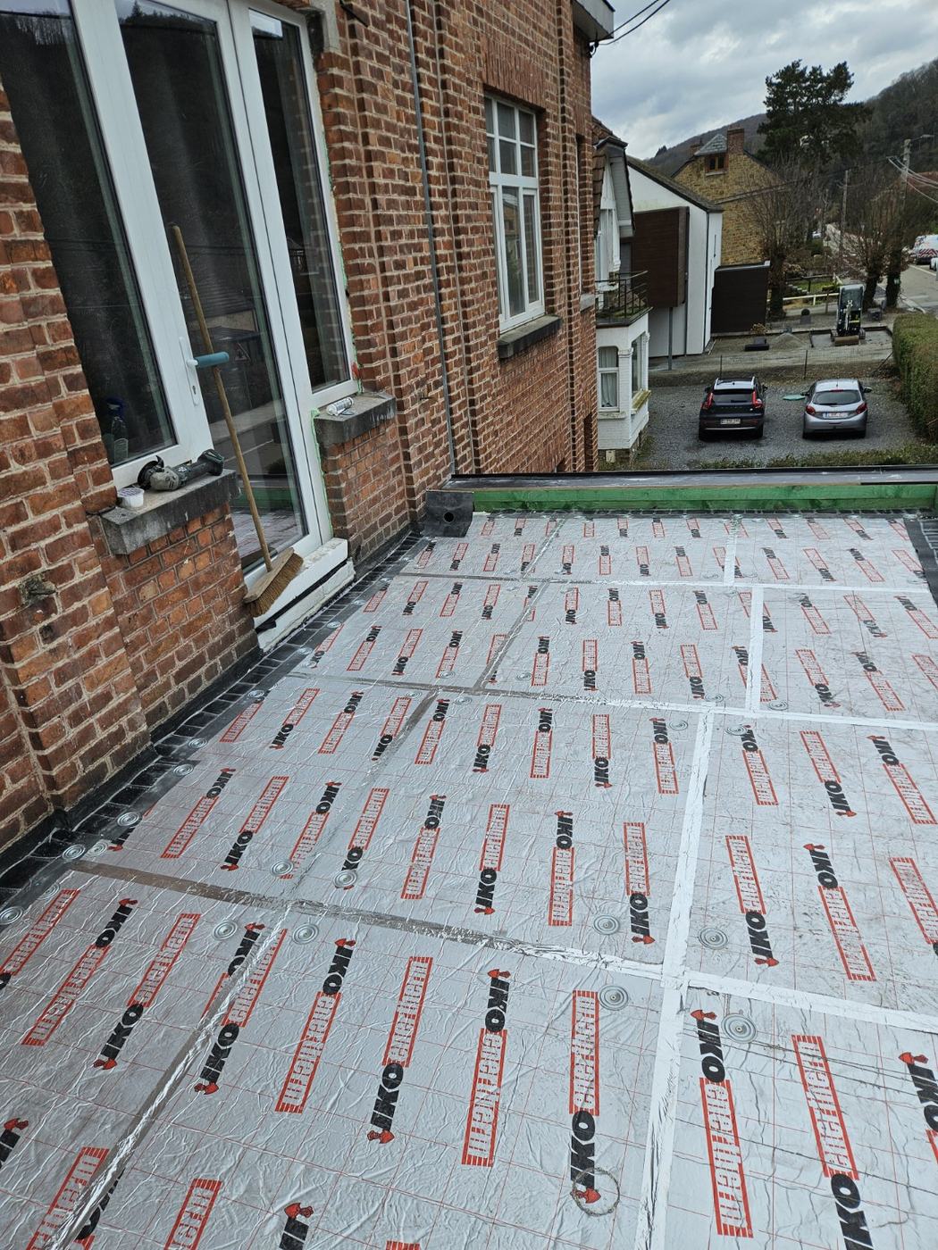 Rénovation EPDM avec rehausse d’acrotères à Godinne - photo 2