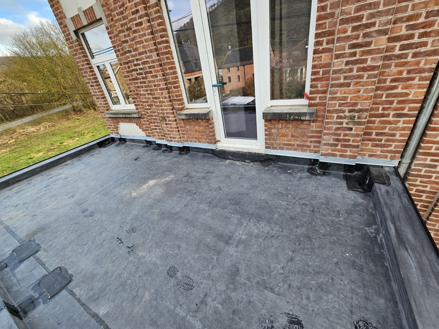 Rénovation EPDM avec rehausse d’acrotères à Godinne - photo 4