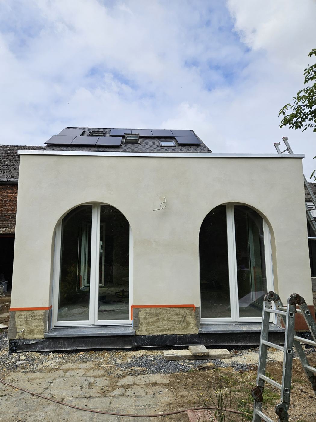 Nouvelle toiture verte sur membrane EPDM à Hélécine - photo 4