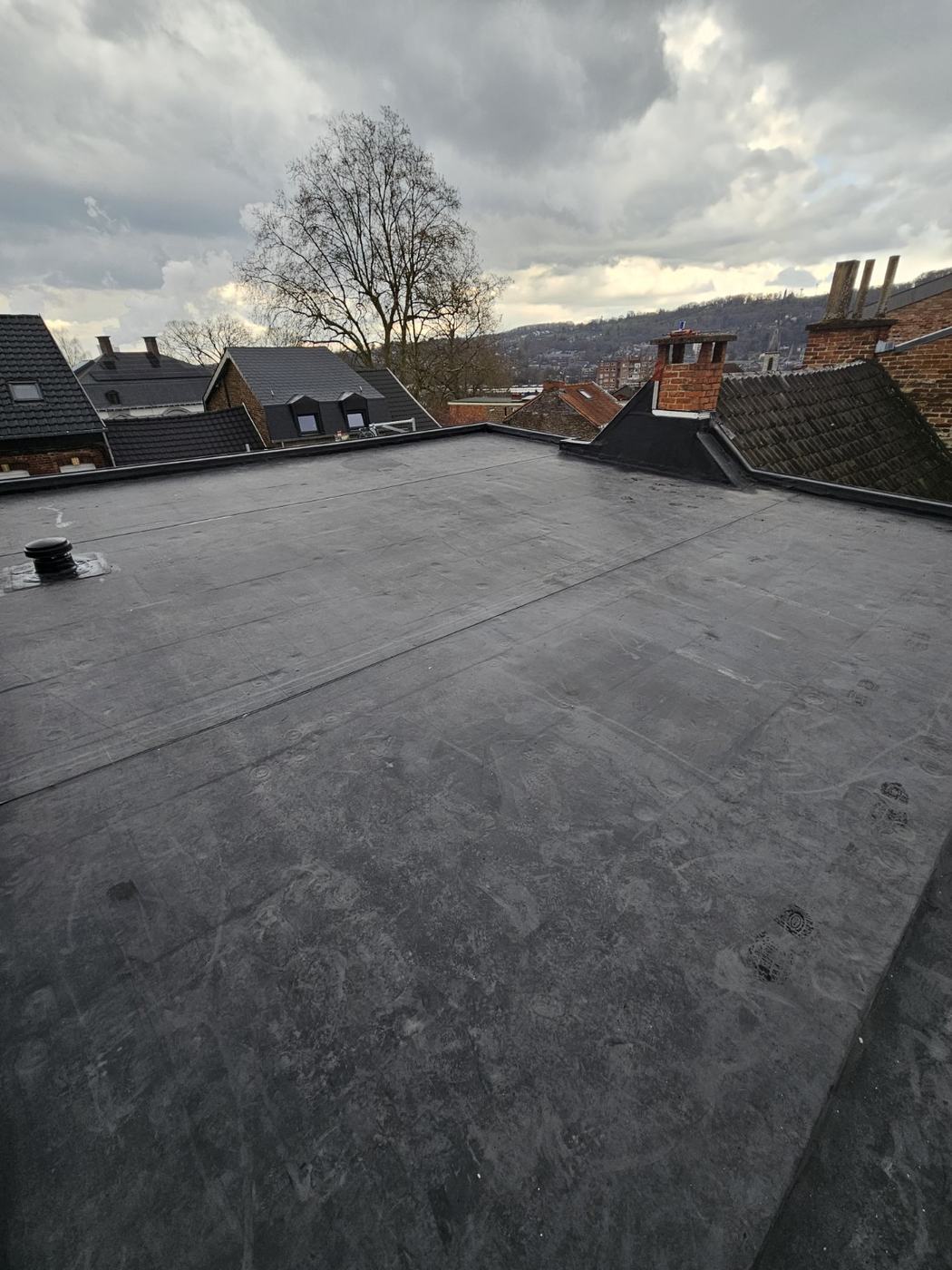 Rénovation complète EPDM avec bardage Cedral à Huy - photo 5
