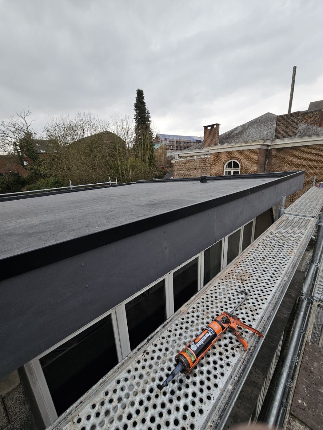 Rénovation complète EPDM avec bardage Cedral à Huy - photo 10