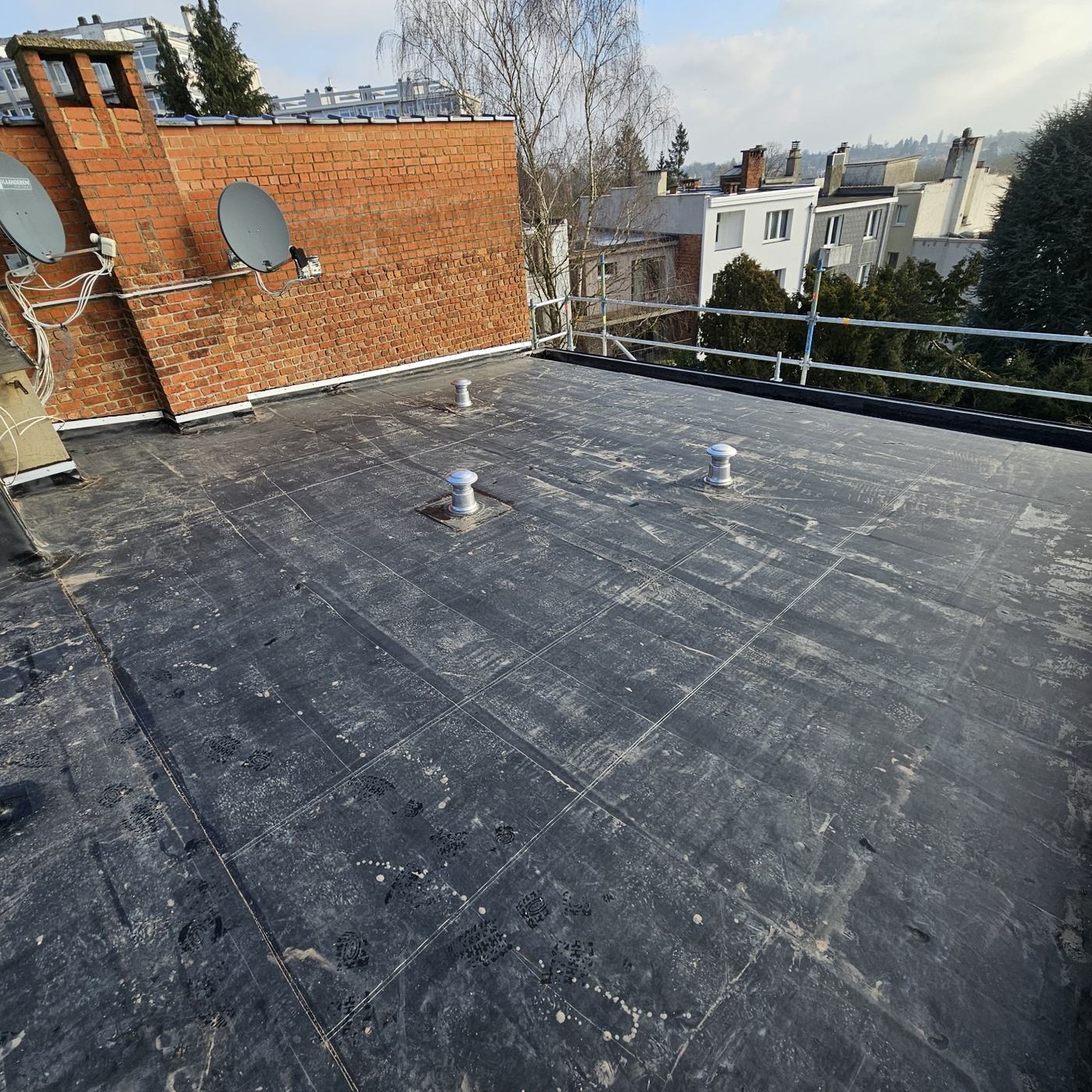 Rénovation EPDM avec réfection de corniche à Ixelles - photo 6