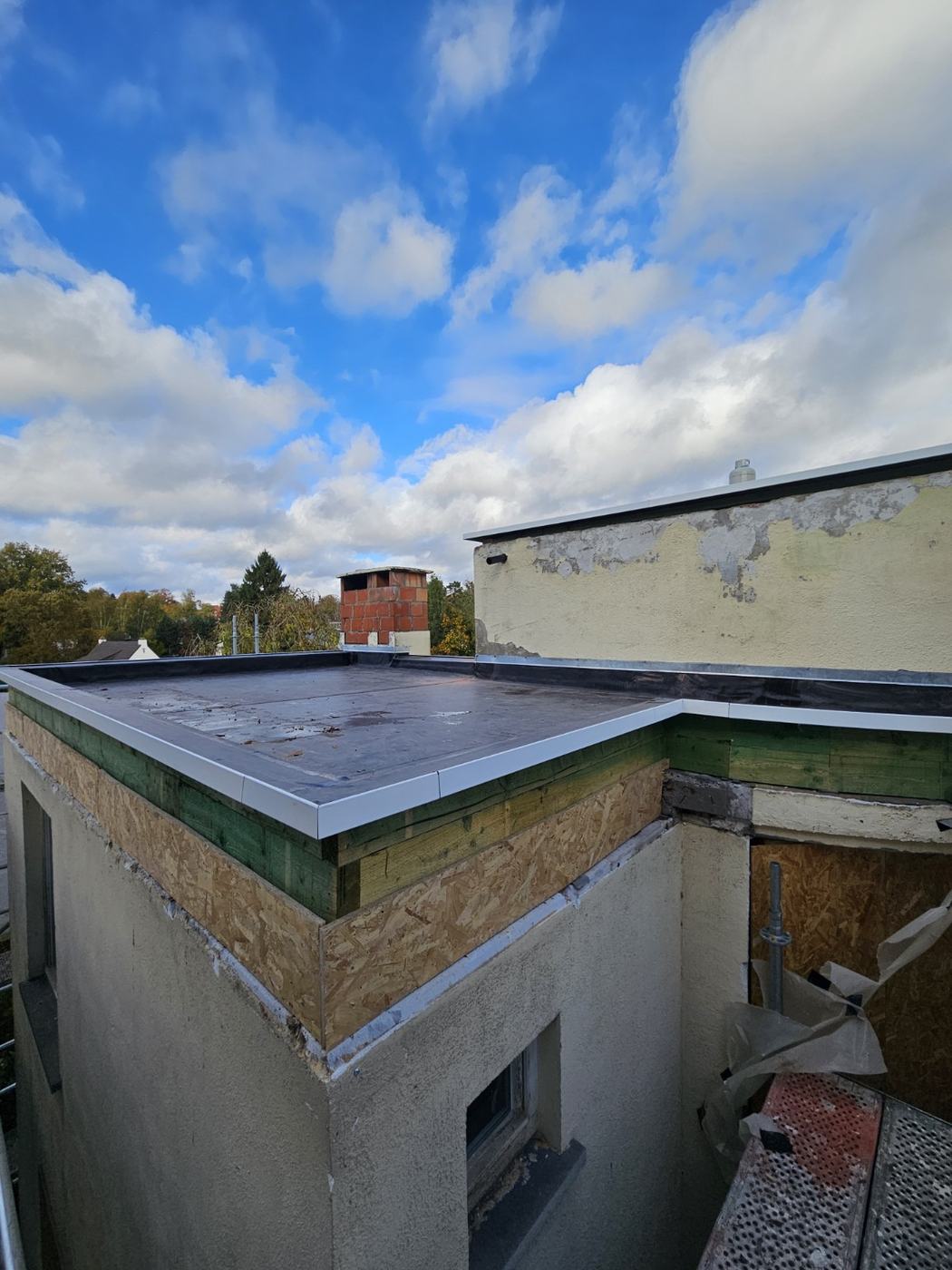 Rénovation EPDM avec pare-vapeur et isolation à Rhode-Saint-Genèse - photo 4