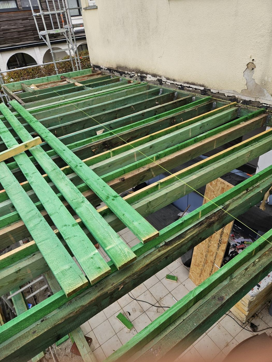 Rénovation EPDM avec calage de pente à Rhode-Saint-Genèse - photo 1